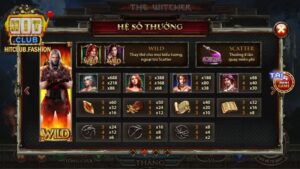 The Witcher - Bùng nổ với tựa game quay hũ đặc sắc nhất 2024